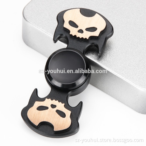 2017 Hot Sale Cool skull shape fidget spinner